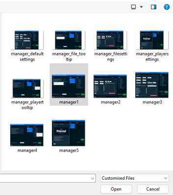 Picture of adding files in FITS.